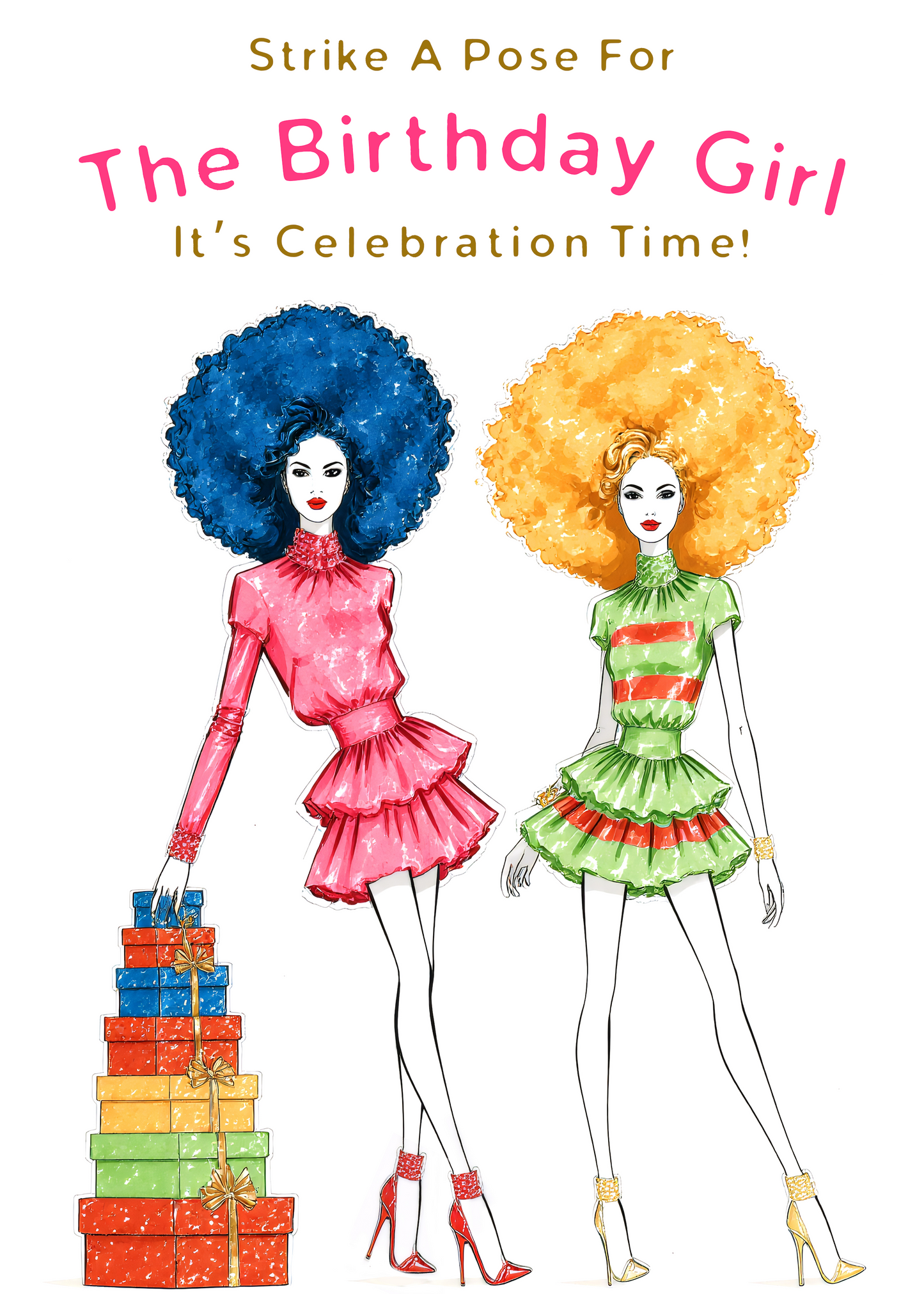 Strike A Pose For The Birthday Girl