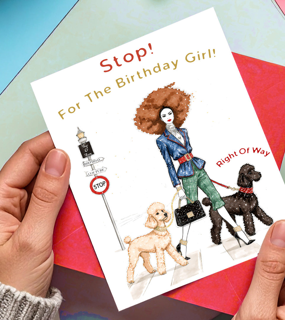 Stop For The Birthday Girl!