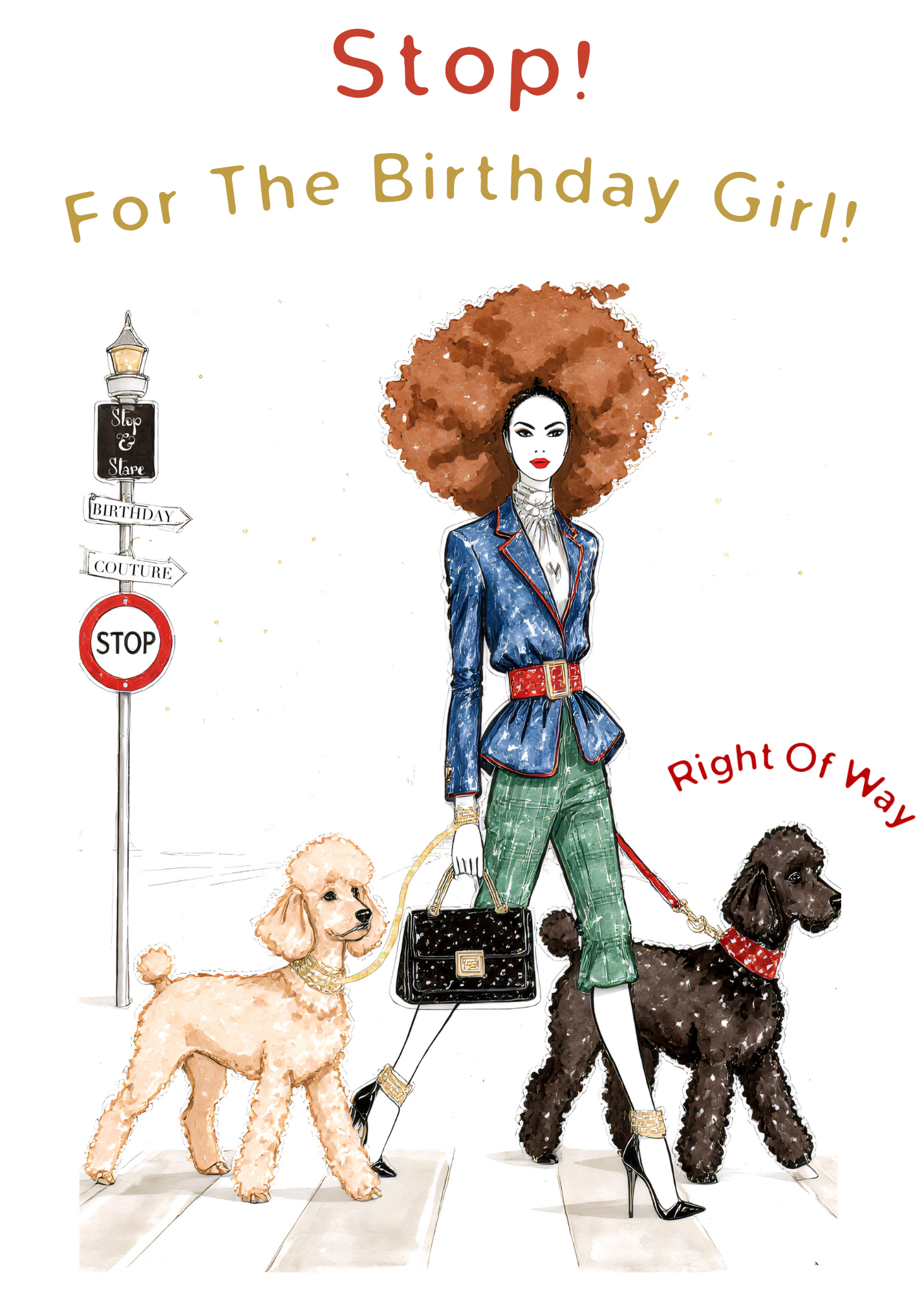 Stop For The Birthday Girl!