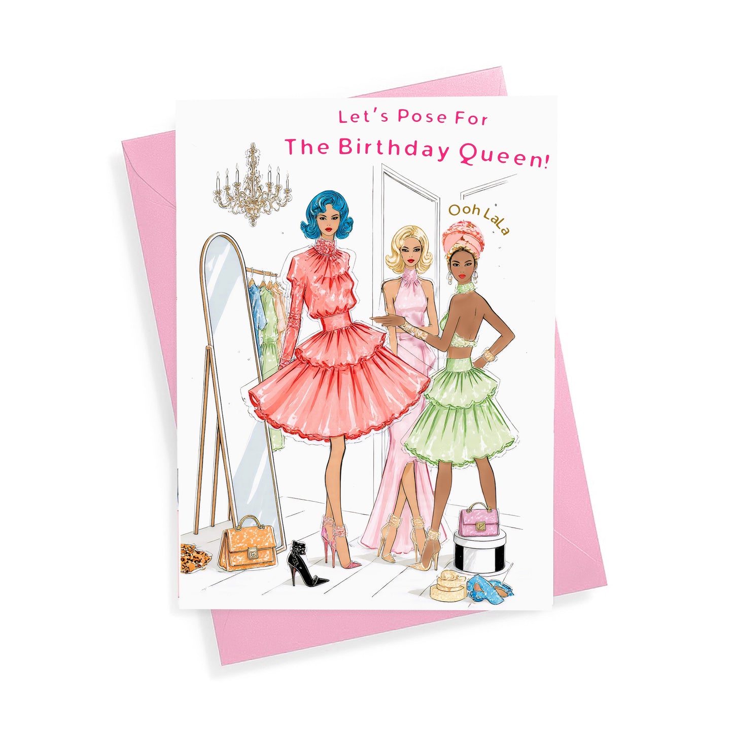 Diverse Greeting Cards, Black Greeting Cards, Ethnic Greeting Cards, Fashion 